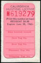 Hunting License Validation - Resident