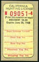 Hunting License Validation - Resident