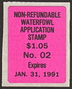 Non-Refundable Waterfowl Application Stamp