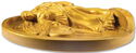 Walking Liberty Gold Resin Sculpture