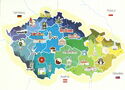 Map of Czech Republic