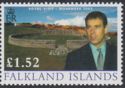 Prince Andrew visiting Island