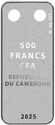500 CFA Francs (Year of the snake - Pendant 2025)