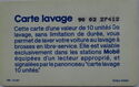 Mobil - 10 unités de Lavage