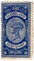 Queen Victoria Queensland Duty Stamp