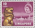 Lion in Gold and Queen Elizabeth II