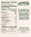 Greenridge Farm Danish Brand Bacon