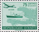 Aircraft and ship / map of Haiti