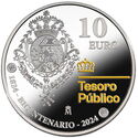 10 Euro (Bicentenary of the creation of the Public Treasury)