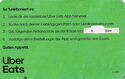 Spare 20 € bei Uber Eats