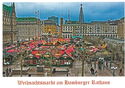 Weihnachtsmarkt am Hamburger Rathaus