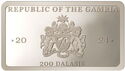 200 Dalasis (White Gold Collection - Britannia)