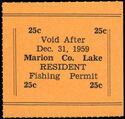 Marion County Lake Resident Fishing Permit