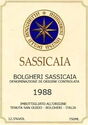 Sassicaia Bolgheri Sassicaia DOC