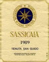 Sassicaia Tenuta San Guido