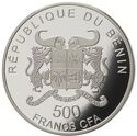 500 CFA Francs (Legendary Gold Classics - Australian Kangaroo)