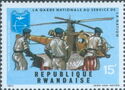 Emblem & Helicopter ambulance, overprint