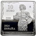 10 Euro (425th Anniversary of Velázquez - Vulcano's Forge)
