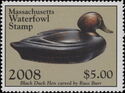 American black duck (Anas rubripes) hen decoy