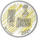 5 Euro (Draw the Coin - Knowledge, Education, and Technology - Silver)