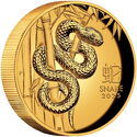 100 Dollars (Lunar Series III - Year of the Snake 蛇 - HR Proof 2025)