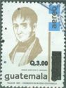 Manuel Montufar y Coronado - overprint