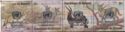 Strip of 4 Stamps with African Animals