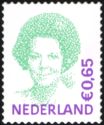 Queen Beatrix (1938-), Type 'Inversion' - Die Cut