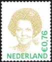 Queen Beatrix (1938-), Type 'Inversion' - Die Cut