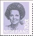 Queen Beatrix - 'Struycken'-'Crouwel' - from Booklet 27a-27b