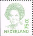 Queen Beatrix (1938-), Type 'Inversion' from Booklet