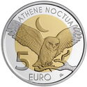 5 Euro (Athene noctua)