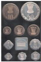 Various Rupees (Proof set 1976 - Food & Work)