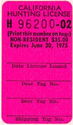 Hunting License Validation - Non-Resident
