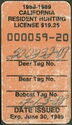 Hunting License Validation - Resident