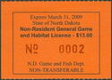 Non-Resident General Game and Habitat License