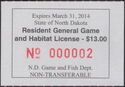 Resident General Game and Habitat License