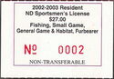 Resident Sportsmens License
