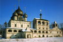 Uglich. The ensemble of the Resurrection Monastery