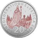 20 Francs (Saint-Nicolas -Color)