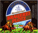 Brauerei Plötz Weissbierbock Doppelsau