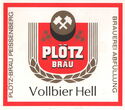 Plötz-Bräu Vollbier Hell