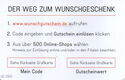 Wunschgutschein mini