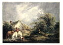 George Morland. Approaching thunderstorm. 1791