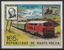 Steam Train & 1.5f French Colonies and Territories stamp
