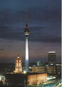 Berlin - Hauptstadt der DDR. Fernseh- und UKW-Turm der Deutschen Post