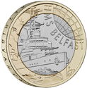 2 Pounds (Iconic Navy Vessels - HMS Belfast 2025)