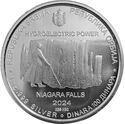100 Dinara (Nikola Tesla - Hydroelectric Power)