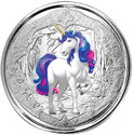 1 Dollar (Mythical Creatures - Unicorn "Azurea")