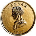 5 Dollars (Commander Julius Caesar - Gold 2025)